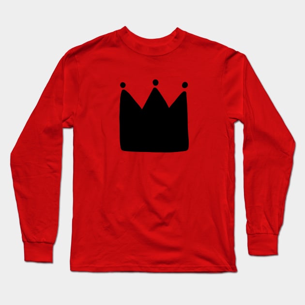 Crown Long Sleeve T-Shirt by chapter2